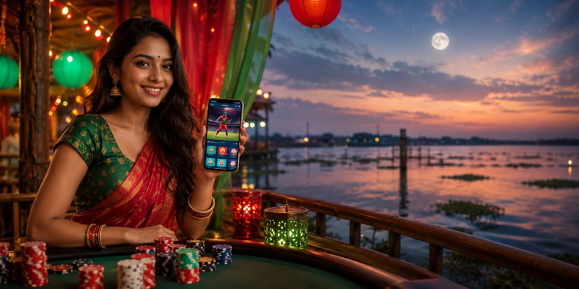 বাংলাদেশে ক্রিকেট বেটিং প্রোমোশন উপভোগরত খেলোয়াড়, লাল-সবুজ থিম