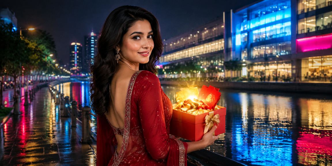 ঢাকায় নিয়ন আলোয় gamex পুরস্কার বোনাস রিডিম করছেন একজন খেলোয়াড়