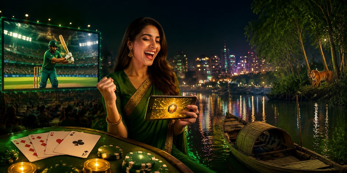 সুন্দরবন অঞ্চলে ক্রিকেট বেটিং উপভোগকারী বাংলাদেশি ব্যবহারকারী